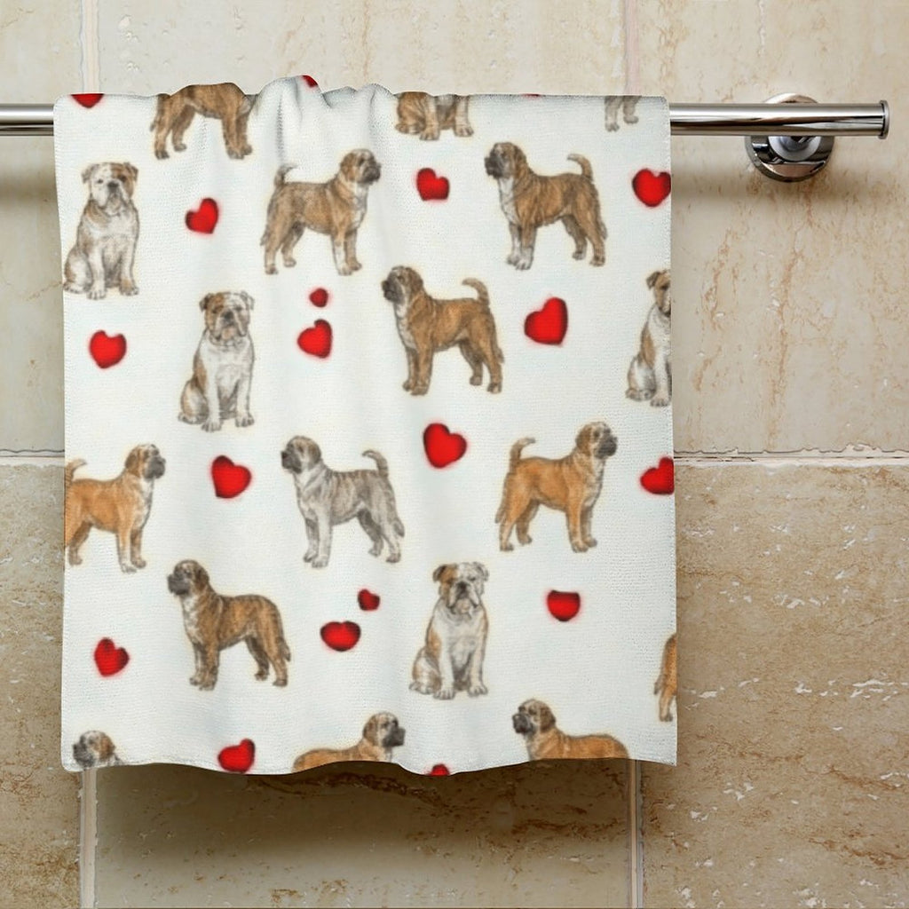 Bulldog (English Towel Microfiber Towel