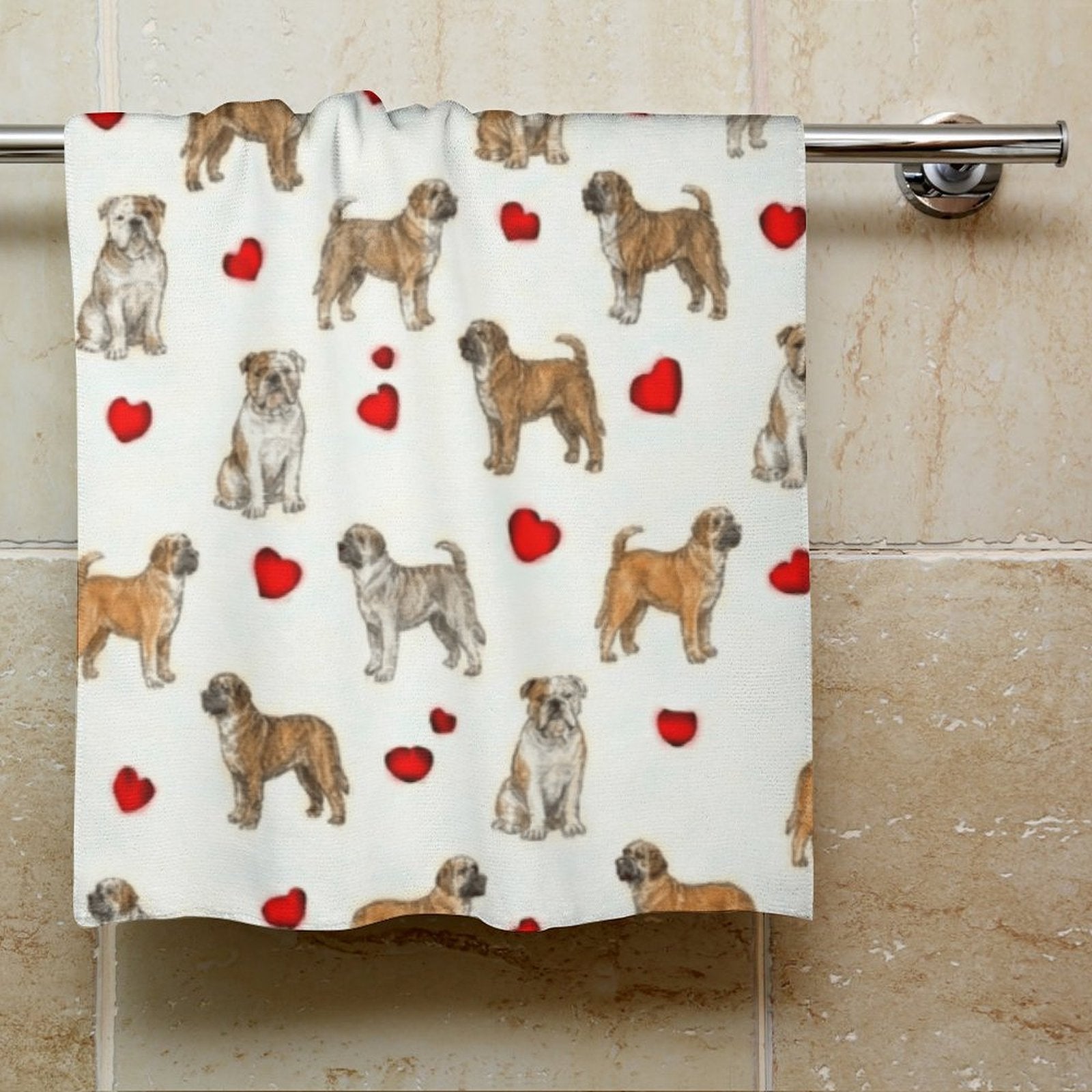Bulldog (English Towel Microfiber Towel