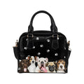 Puppies Paws Shoulder Handbag