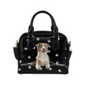 Miniature American Shepherd Zip Paws Shoulder Handbag