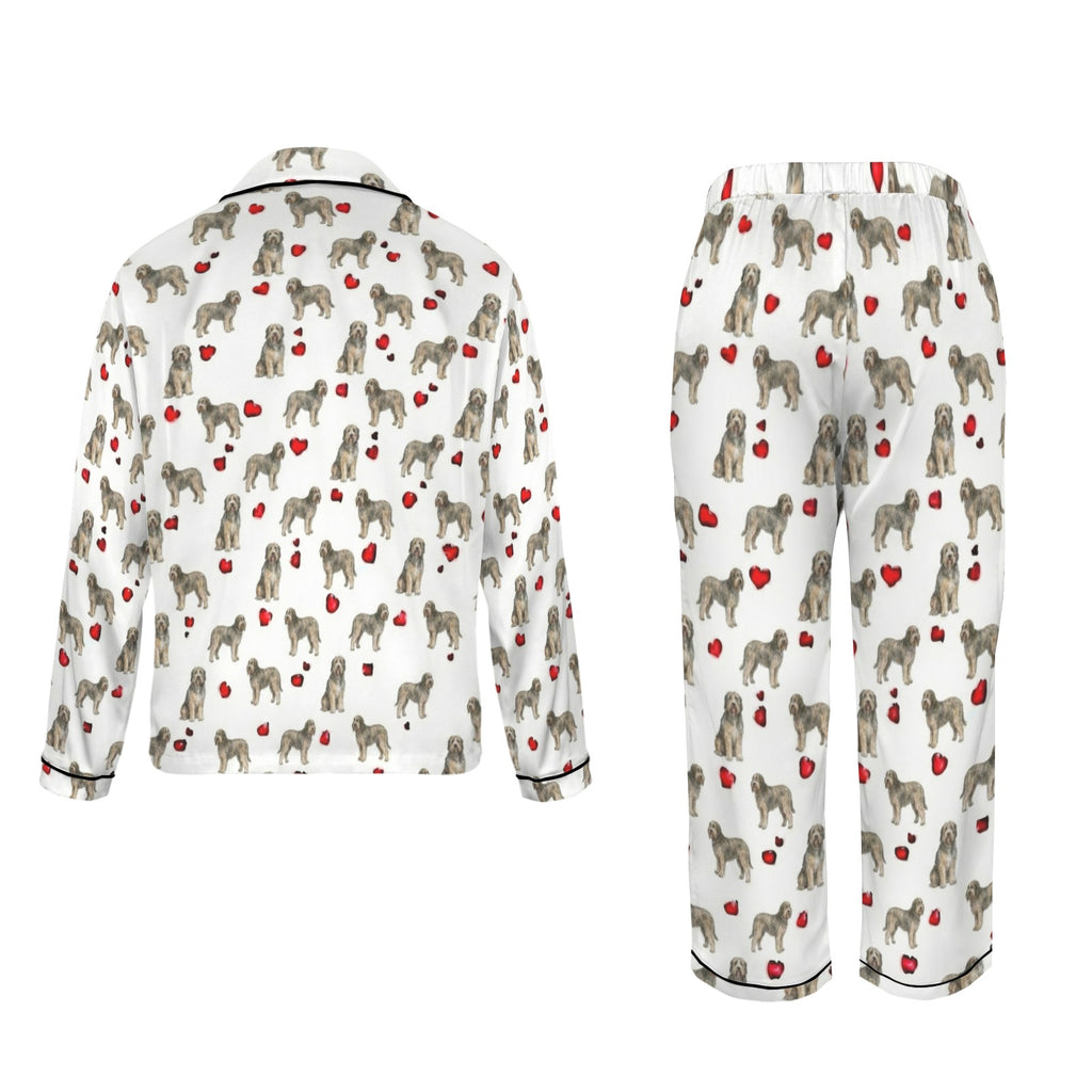 Barbado da Terceira Women's Long Sleeve Satin Pajama Set