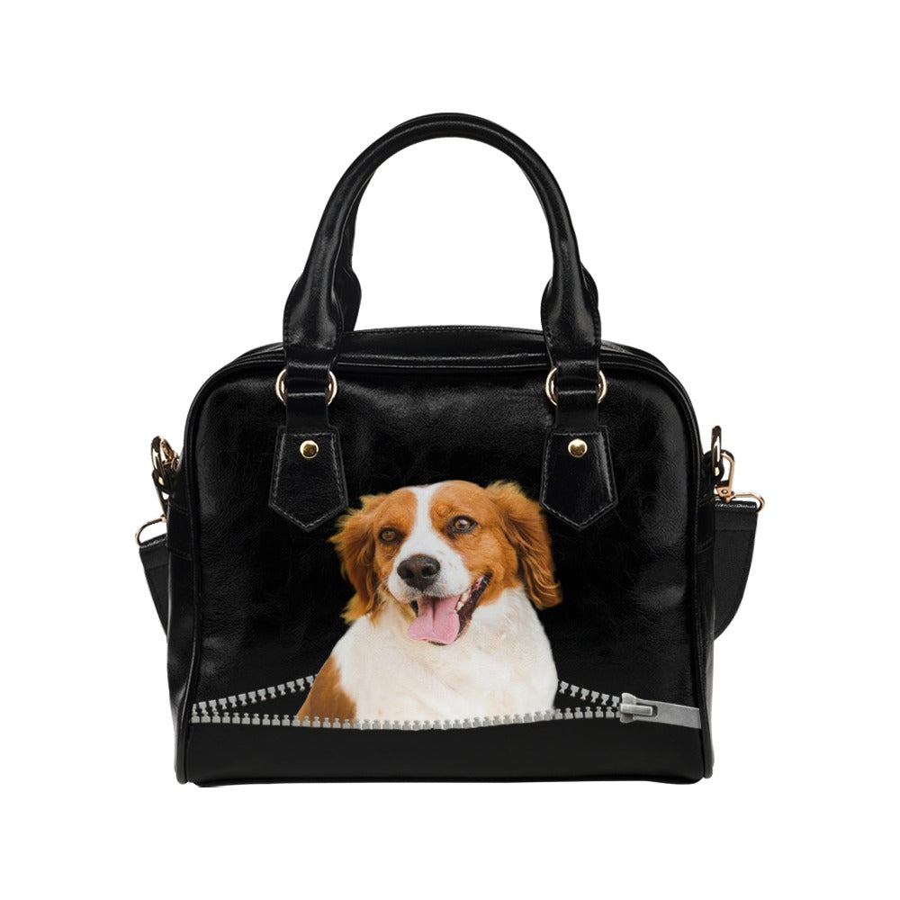 Brittany spaniel Shoulder Handbag