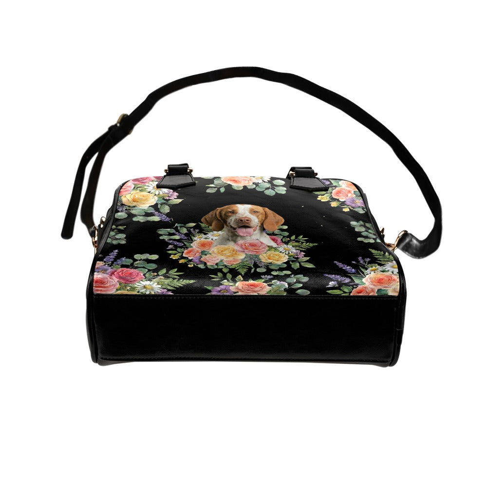 Braque Saint-Germain Flower Shoulder Handbag