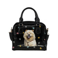 Chow Chow Zip colorful Paws Shoulder Handbag