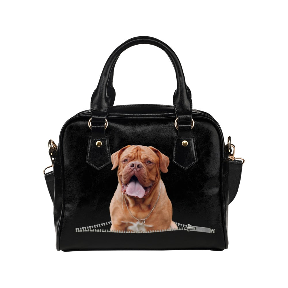 Mastiff Zip Shoulder Handbag