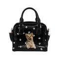 Yorkshire Terrier Zip Paws Shoulder Handbag