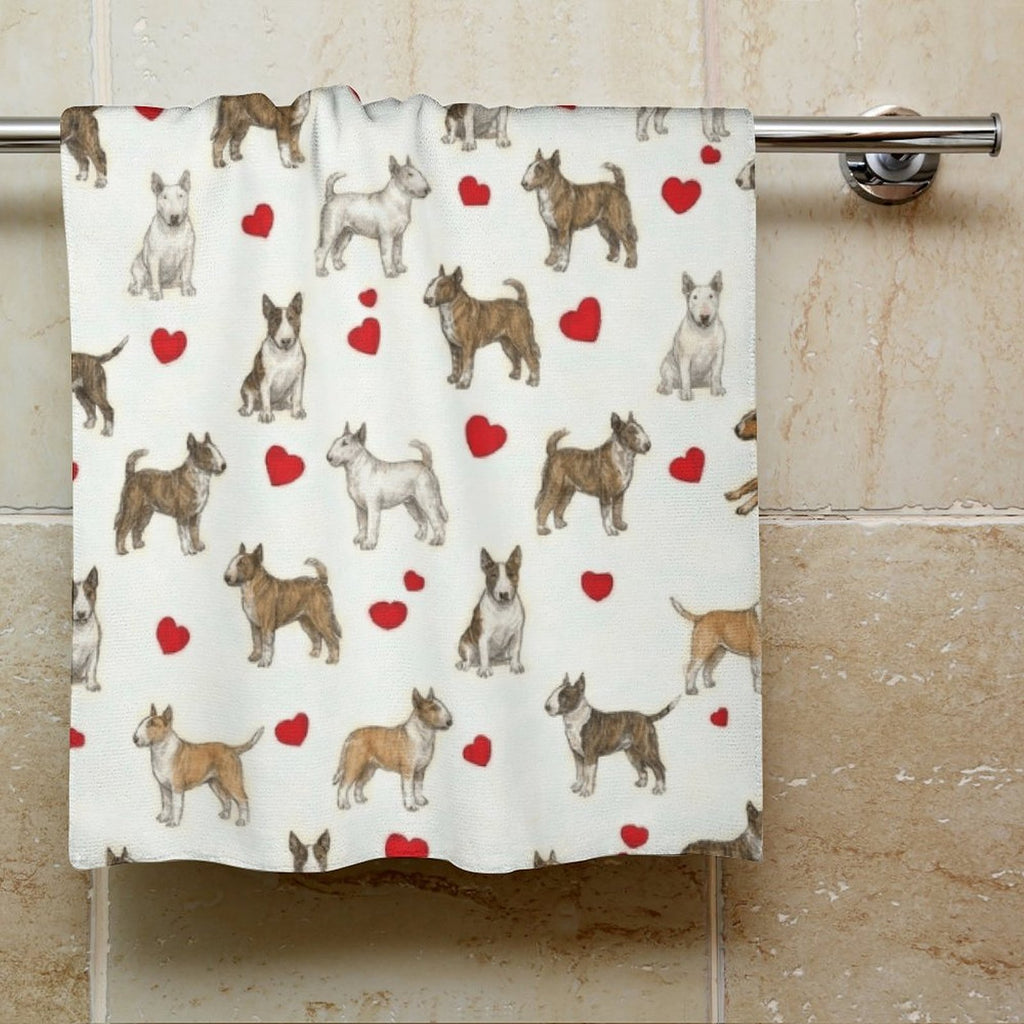 Bull Terrier (Miniature) Towel Microfiber Towel