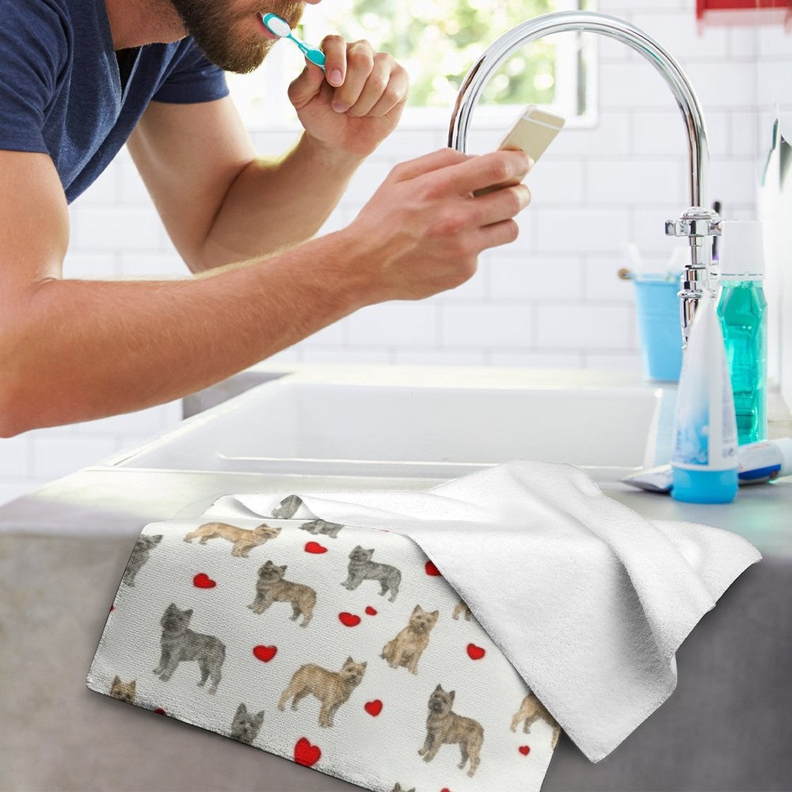 Cairn Terrier Towel Microfiber Towel
