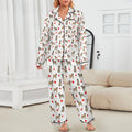 Boerboel Women's Long Sleeve Satin Pajama Set