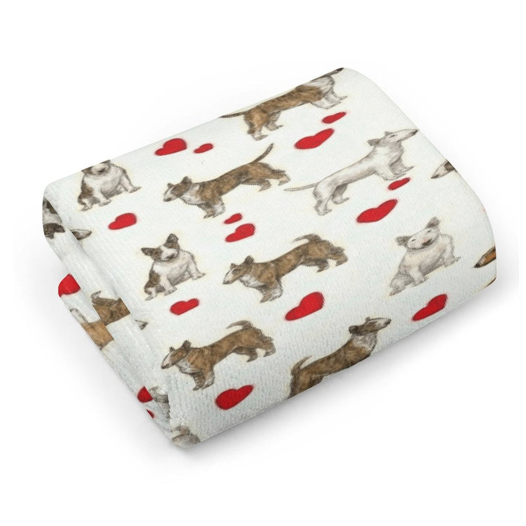 Bull Terrier (Miniature) Towel Microfiber Towel